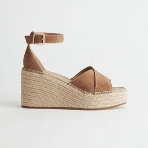 & Other Stories Heeled Espadrille Sandals - Like New (SIZE 8)
